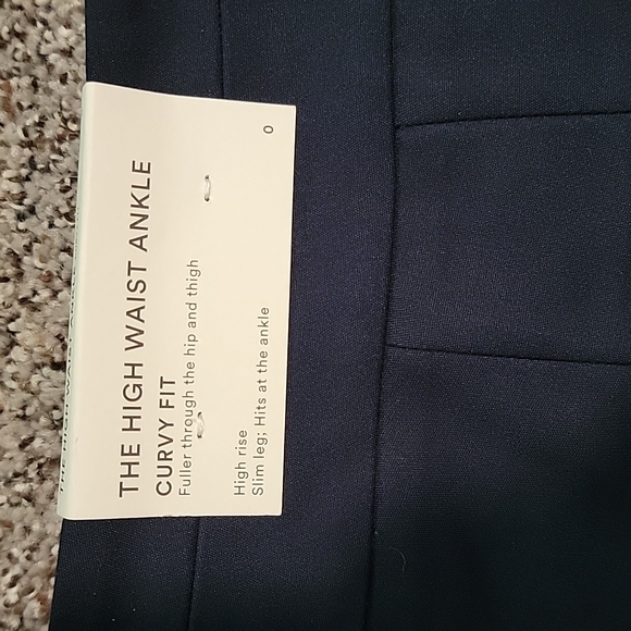 Ann Taylor High Waist Ankle Curvy Fit Pants - Picture 3 of 4